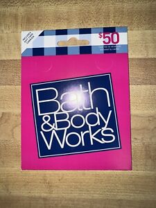 Bath & Body Works Gift Card $50.00 Value