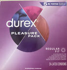 Durex Pleasure Pack Latex Condoms Lot Of 2 Sealed Boxes = 48 Total Exp 2025 🔥🔥
