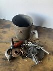 New ListingMachinist Tools Lot #6 Mostly Gears, Shafts, Lathe Mill Tools With Bucket 8.7lbs