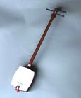 Shamisen Hosozao Thin neck Washi pasting L24.8in Japanese Traditional Instrument