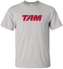 TAM Airlines Vintage Brazilian Airline Logo T-Shirt