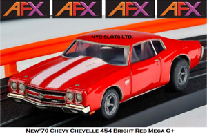 New AFX '70 Chevy Chevelle 454 Mega G+ Fits Auto World, HO Slot Car AFX 22043