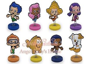 Bubble Guppies Birthday Cake Topper (Set Of 8pc) 1/4