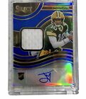 New Listing Jordan Love 2020 Panini Select Blue Prizm Rookie Patch Jersey Auto /75 Packers