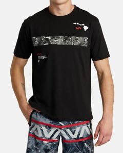 RVCA Men's Sport Hawaii Topo Short Sleeve Performance Tee Shirt