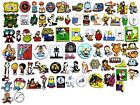 Cartoon, Comic, Book and Movie Character Enamel and Other Pins - Choice of Pin