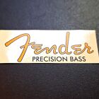 2-Pack Precision Bass Headstock Decal Bass Guitar Yellow Nonmetallic Waterslide