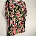 JM collection 2x Floral Blouse Short Sleeve