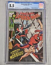 The Amazing Spider-Man #101  CGC 5.5. First Morbius