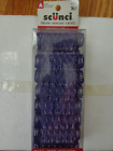 2003 Scunci Salon 18741-A Brush Hair Rollers, Size Small Purple, Bouncy Curls