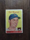 1958 Topps #461 Ed Mayer Rookie Chicago Cubs VG