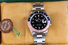 Rolex GMT-Master 16700 Pepsi Men's Watch with Box and Papers, full kit