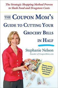 COUPON MOM's GUIDE CUTTING GROCERY BILLS IN HALF BRAND NEW EBAY BEST PRICE!