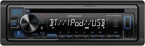 Kenwood KDC-BT282U 1-DIN CD Player/Bluetooth Car Stereo Detachable Face Receiver