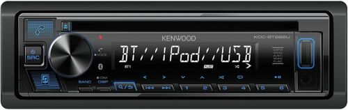Kenwood KDC-BT282U 1-DIN CD Player/Bluetooth Car Stereo Detachable Face Receiver