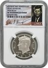 2014-S Kennedy 50th Anniversary High Relief Silver Coin NGC SP70 Enhanced Finish