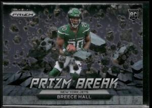 2022 Panini Prizm #PB-6 Breece Hall Prizm Break Base Rookie New York Jets