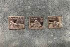 New Listing1976 Canada Montreal Olympic 3 Piece .999 Silver Stamp Set Sailing Rowing Swim