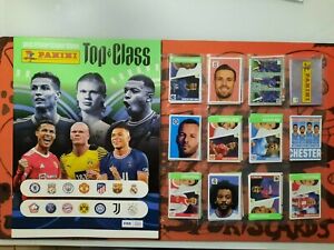 2022 Panini TOP CLASS Album Stickers Soccer COMPLETE SET+EMPTY ALBUM 366 Sticker