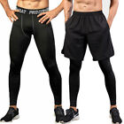 Mens Compression Pants Base Layer Sports Leggins Workout Running Tight Leggings