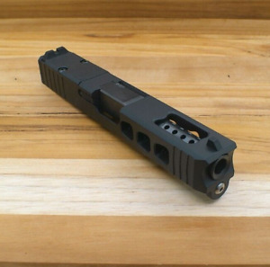Glock 19 19X Complete Slide gen5 RMR Sights Port Lightning PORTS Black Barrel