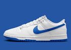 Nike Dunk Low Retro Hyper Royal Kentucky Blue White Shoes DV0831-104 Men's Size
