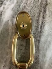 solid Brass Wall Hooks Set of 2 mismatched