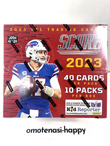 2023 Panini Score Football Hobby Box Factory Sealed 10 Packs 40 Cards included