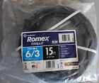 Romex SIMpull Type NM-B 6/3 with ground 600 volts 15 ft