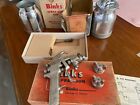 BINKS Paint Spray Gun Model 19 Original Box + Two Quart Paint Cups
