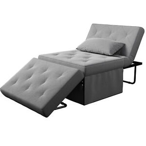 TC-HOMENY Convertible Sofa Bed Chair Couch Lounger Folding Sleeper Sofa Daybed