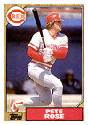 1987 Topps 💥 Pete Rose 💥 Baseball Card #200 Mint Cincinnati Reds