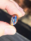 Large Colorful Australian Yowah Boulder Opal Polished With Deep Blue Colors