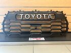 22-24 TUNDRA TRD PRO GRILLE MATTE BLACK GRAY LETTERS GENUINE OEM 53101-0C220 (For: Toyota Tundra TRD Pro)