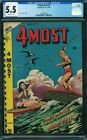 New Listing4 Most V8 #2 CGC 5.5 L.B. Cole GGA vs Hawaii Spear! RUNNER-UP 1949 Novelty Press