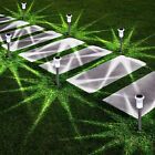 6Pack Solar Power Landscape Lights LED Outdoor Garden Yard Pathway Lawn Art Lamp