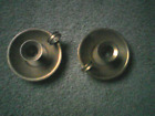 Vintaged Solid Brass Candle Holders (2)