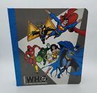 Vintage 1990 Who's Who In The DC Universe DC Comics Superman Empty Binder