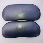 Lot Of 2 RAY-BAN Eyeglass Sunglass Case  ONLY - Black hard Case - New