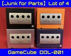 Nintendo GameCube Console Lot of 4 Junk [ For Parts Repair ] Frome Japan DOL-001