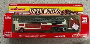 Majorette Super Movers District No. 2 Fire Truck Series 600 New