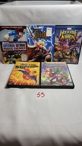 DC and Marvel Animated DVD Lot  -  Buy 2 Lots Get 1 Free