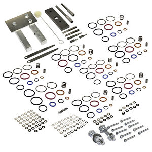 7.3L Powerstroke Injector Deluxe Rebuild Kit w/Vice Clamp and Tools & Springs (For: 2002 Ford F-350 Super Duty Lariat 7.3L)