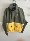 Vintage Polo Sport Ralph Lauren Green Yellow Colorbock Windbreaker Jacket Size M