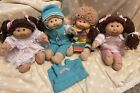 New ListingVintage Cabbage Patch CPK Doll Lot Of 4 TLC Plus a Bonus Kid- As Is Please Read