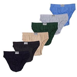 Ultra Dynamic Mens Bikini Briefs Boxer Solid Underwear Cotton 3 & 6 Pack S-2X