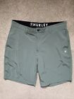 Mens Hurley Size 36 Polyester /Spandex Blend Chino Shorts