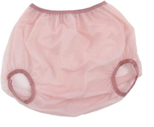 Pink KINS Adult Plastic Pants Diaper Covers for Incontinence 20300VP