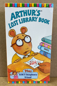 Arthur's Lost Library Book & DW's Imaginery Friend VHS Tape New Sealed PBS Kids