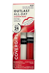 Covergirl Outlast All-Day Lip Color with Topcoat (.06oz/.07oz.) New; You Pick!